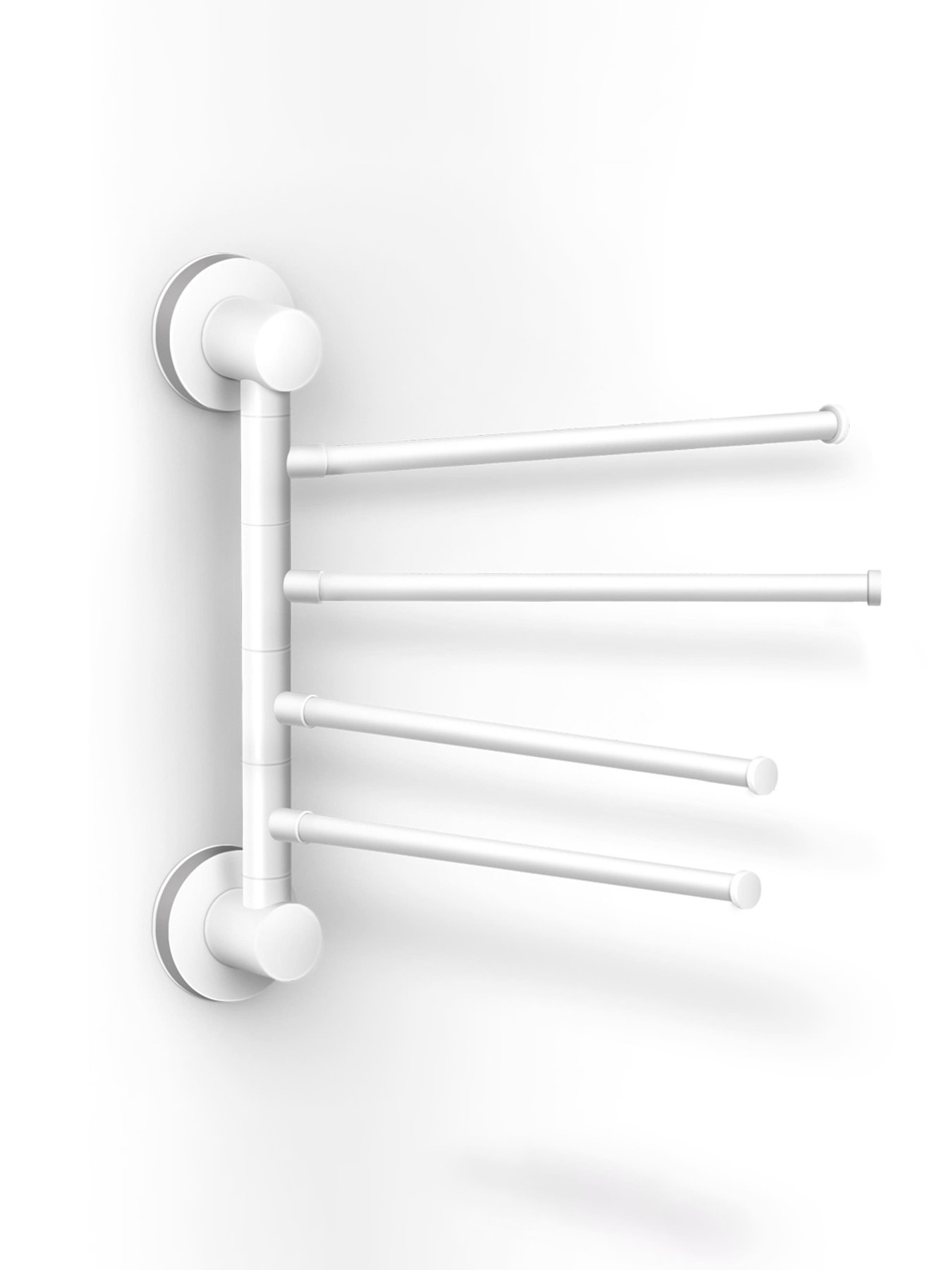 Держатель для полотенец клеящийся MBM MY HOME модель BP-28 WHITE/GRAY Фото