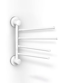 Держатель для полотенец клеящийся MBM MY HOME модель BP-28 WHITE/GRAY Фото