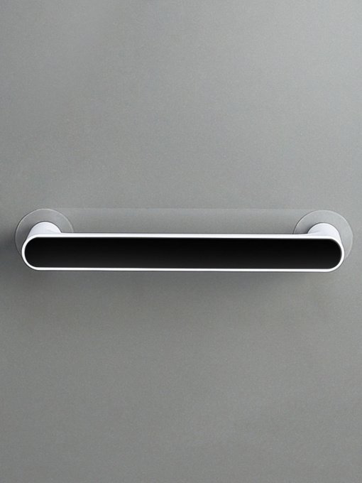 Держатель универсальный клеящийся белый с черным MBM MY HOME модель BP-29 WHITE/BLACK Фото