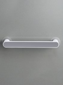 Держатель универсальный клеящийся белый с серым MBM MY HOME модель BP-29 WHITE/GRAY Фото