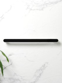 Держатель универсальный клеящийся белый с черным MBM MY HOME модель BP-30 WHITE/BLACK Фото