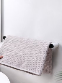 Держатель универсальный клеящийся белый с черным MBM MY HOME модель BP-30 WHITE/BLACK Фото