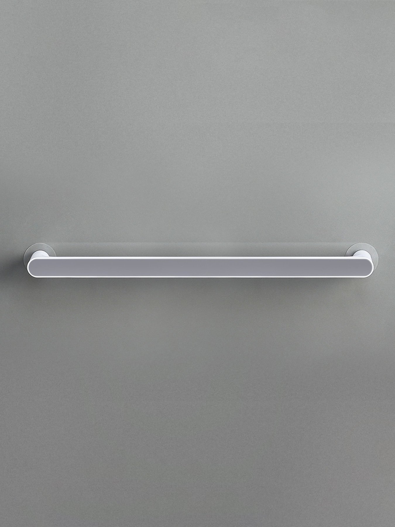 Держатель универсальный клеящийся белый с серым MBM MY HOME модель BP-30 WHITE/GRAY Фото