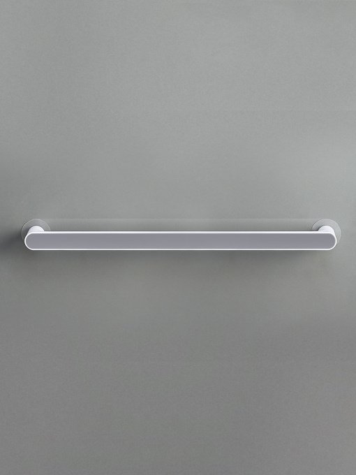 Держатель универсальный клеящийся белый с серым MBM MY HOME модель BP-30 WHITE/GRAY Фото