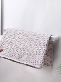 Держатель универсальный клеящийся белый с серым MBM HOME модель BP-30 WHITE/GRAY Фото