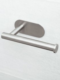 Держатель для туалетной бумаги клеящийся из нержавеющей стали MBM MY HOME модель BSS-1 SS Фото