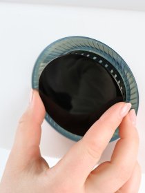 Держатель для туалетной бумаги с отверстием для аромасаше MBM MY HOME модель BP-41 WHITE/GRAY Фото