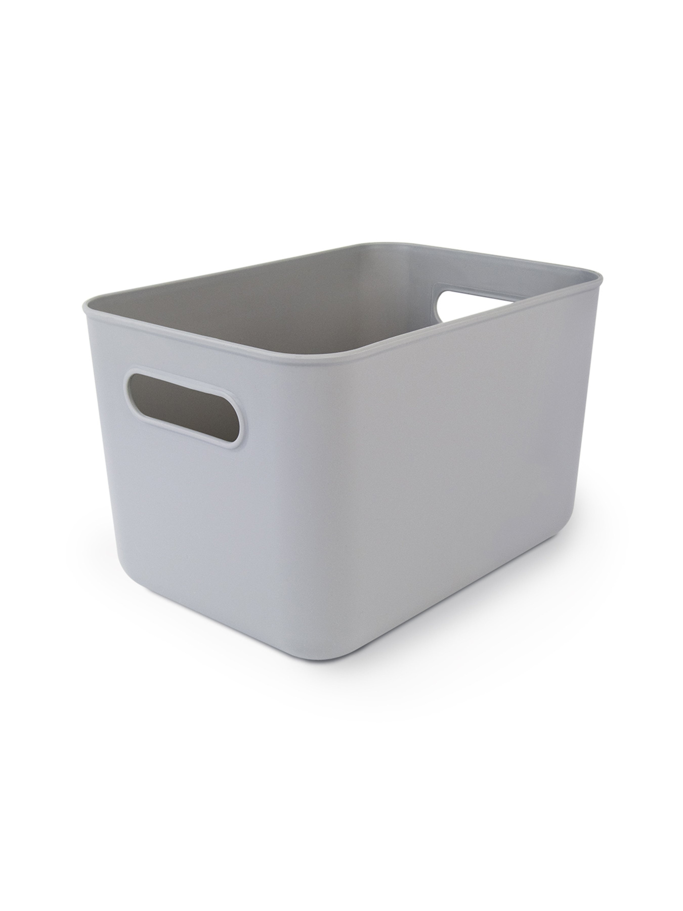 Ящик для хранения без крышки пластиковый серый MBM MY HOME модель FH-11 S GRAY Фото