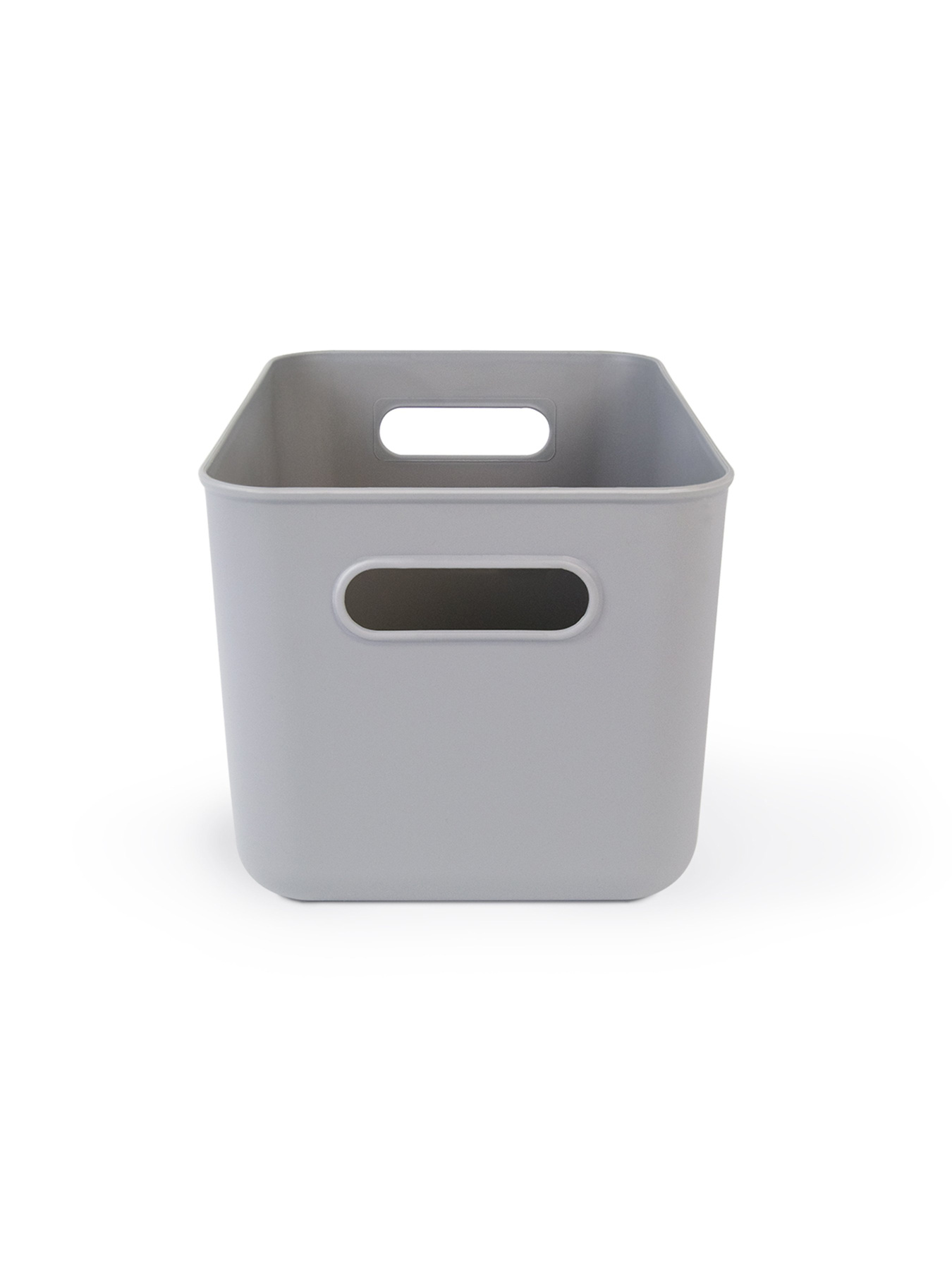 Ящик для хранения без крышки пластиковый серый MBM MY HOME модель FH-11 S GRAY Фото