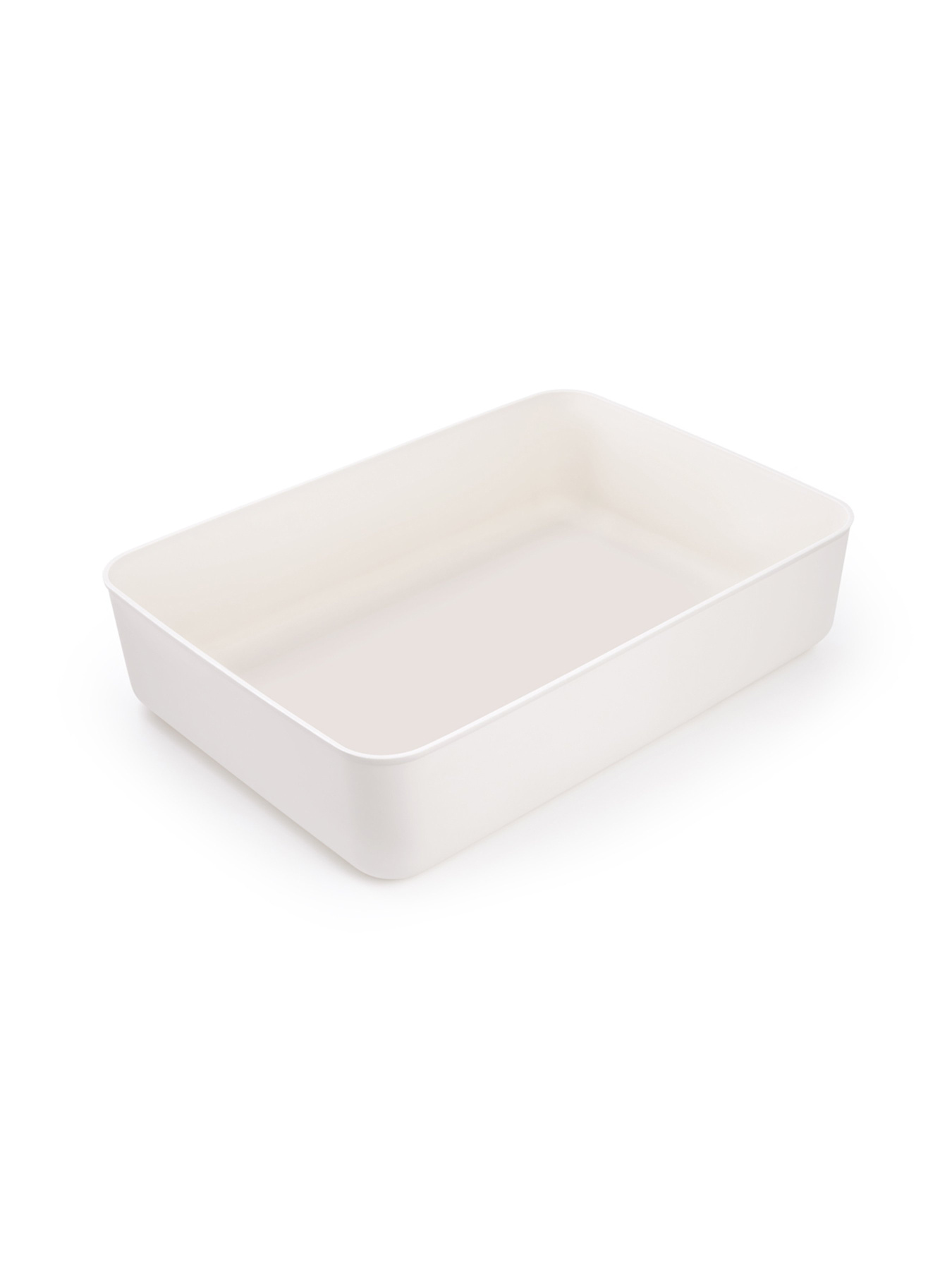 Ящик для хранения без крышки пластиковый белый MBM MY HOME модель FH-12 L WHITE Фото