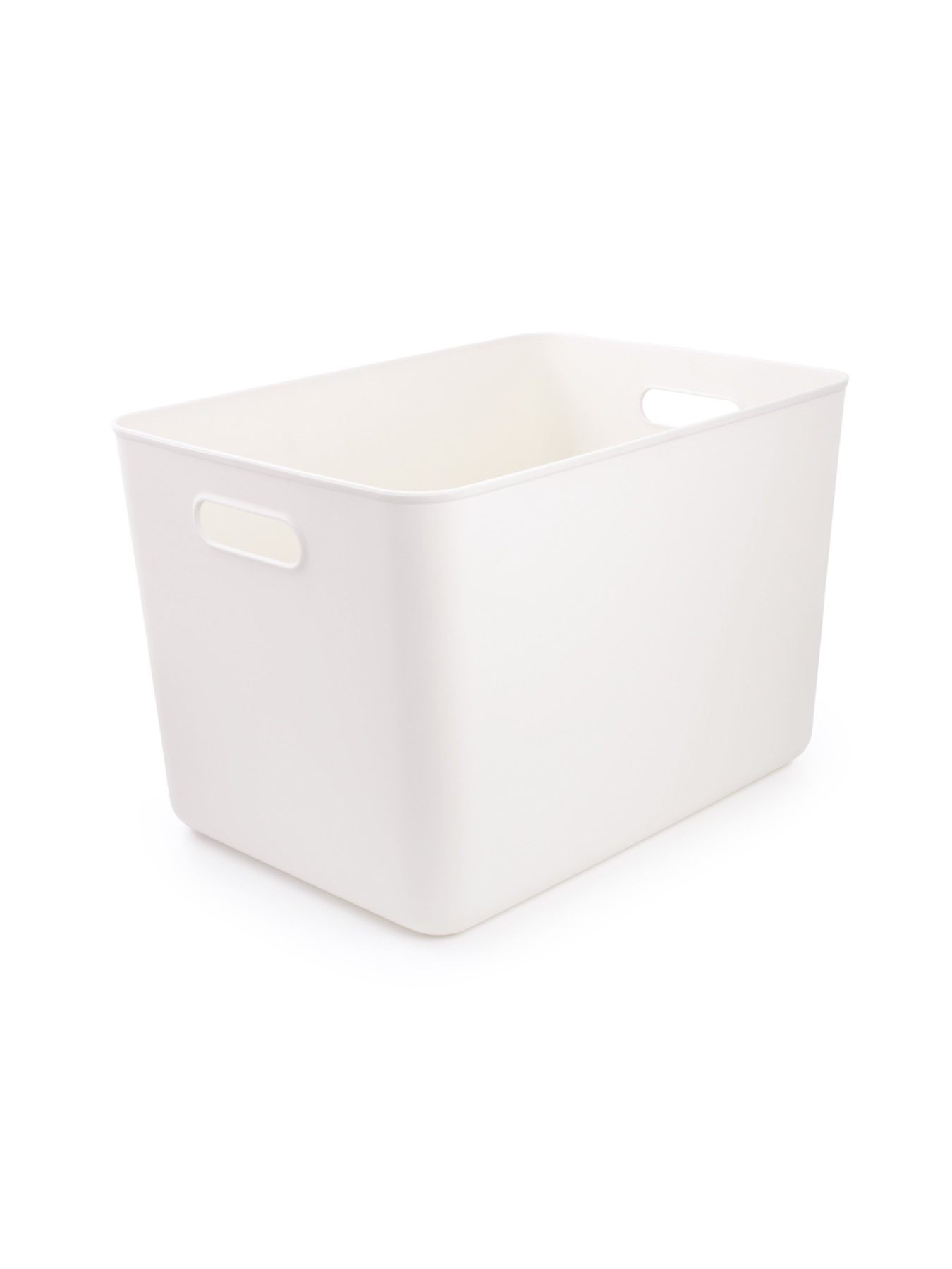 Ящик для хранения без крышки пластиковый белый MBM HOME модель FH-14 XXL WHITE Фото