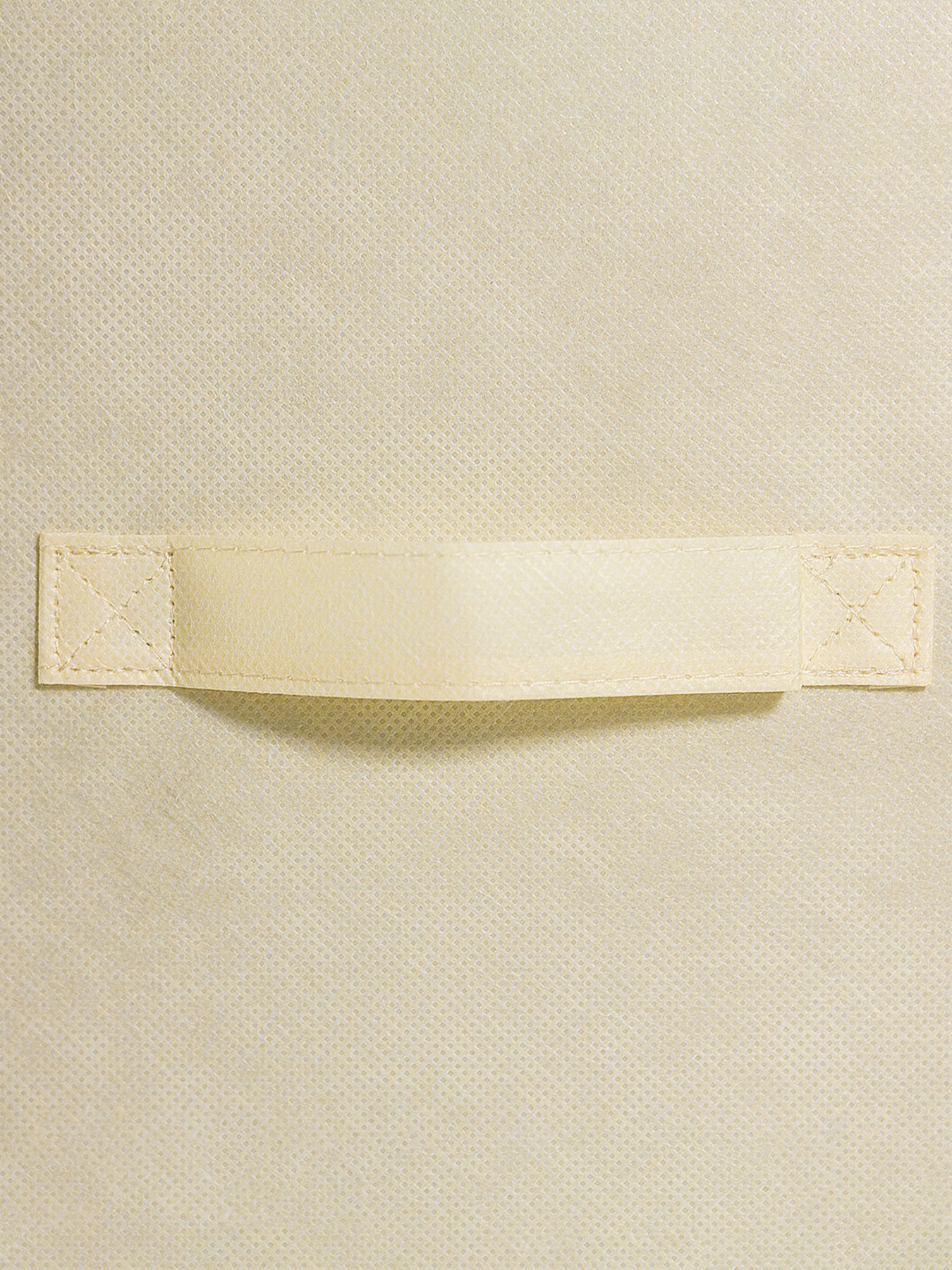 Ящик для зберігання квадратний бежевий MBM MY HOME Модель TH-08 BEIGE Фото