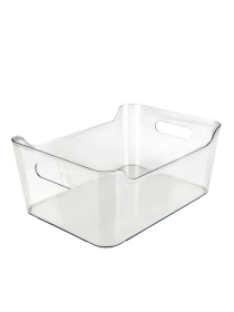 Ящик для хранения пластиковый прозрачный MBM HOME модель FH-24 T Фото