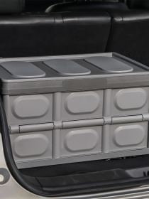 Ящик раскладной с крышкой серый MBM MY HOME модель FB-1 GRAY Фото