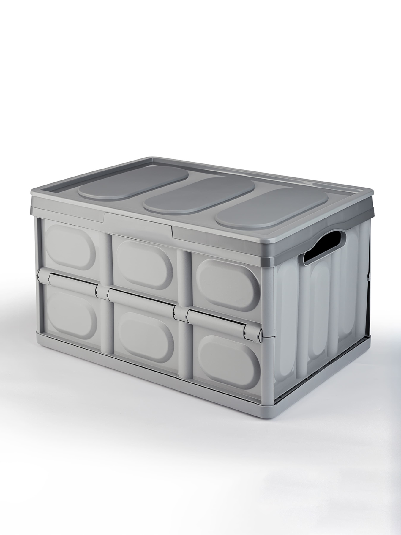 Ящик раскладной с крышкой серый MBM HOME модель FB-1 GRAY Фото