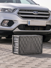 Ящик раскладной с крышкой серый MBM HOME модель FB-1 GRAY Ящик раскладной с крышкой серый MBM HOME модель FB-1 GRAY Фото