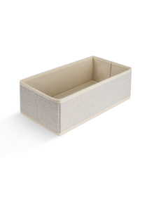 Ящик для хранения прямоугольный кремовый MBM HOME модель TH-28 CREAM Ящик для хранения прямоугольный кремовый MBM HOME модель TH-28 CREAM Фото