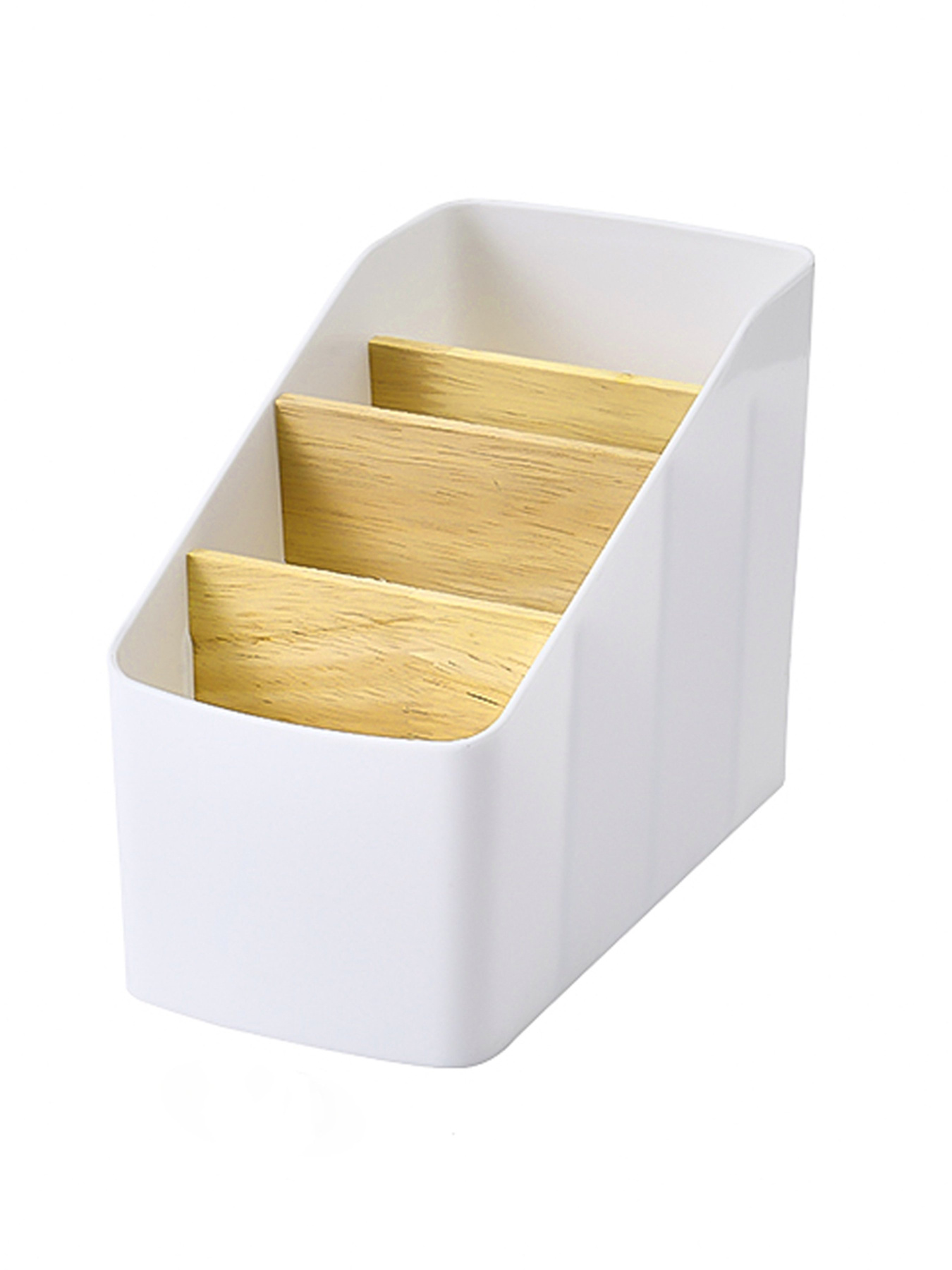 Органайзер для мелочей белый MBM MY HOME модель FH-01 WHITE/WOOD Фото