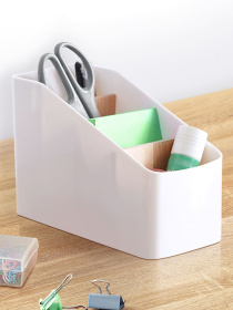 Органайзер для мелочей белый MBM MY HOME модель FH-01 WHITE/WOOD Фото