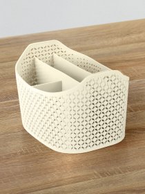 Органайзер настольный бежевый MBM HOME модель FH-09 BEIGE Органайзер настольный бежевый MBM HOME модель FH-09 BEIGE Фото