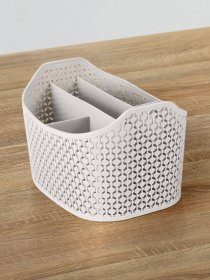 Органайзер настольный серый MBM MY HOME модель FH-09 GRAY Фото