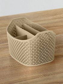 Органайзер настільний світло-коричневий MBM HOME модель FH-09 LIGHT BROWN Фото