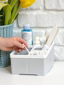 Органайзер настольный серый MBM MY HOME модель FH-18 GRAY Фото