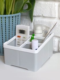 Органайзер настольный серый MBM MY HOME модель FH-18 GRAY Фото