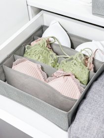 Органайзер для хранения на 5 секций серый MBM MY HOME модель TH-09-05 GRAY Фото