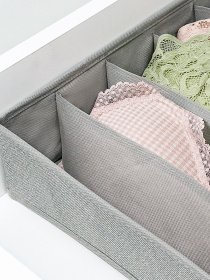 Органайзер для хранения на 5 секций серый MBM HOME модель TH-09-05 GRAY Фото