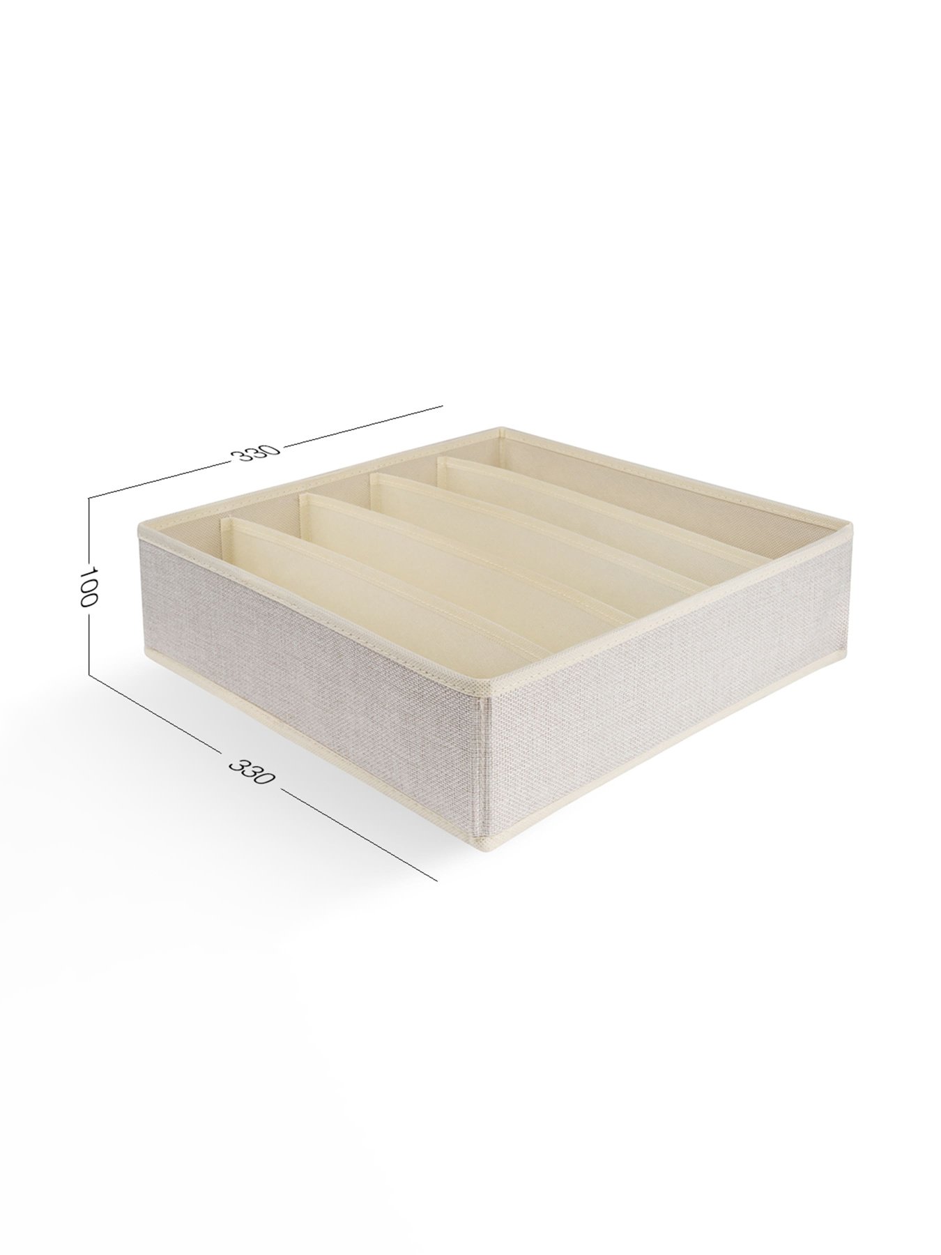 Органайзер для хранения на 5 секций кремовый MBM MY HOME модель TH-09-05 CREAM Фото