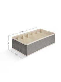 Органайзер для хранения на 6 секций светло-серый MBM MY HOME модель TH-09-06 LIGHT GRAY Фото