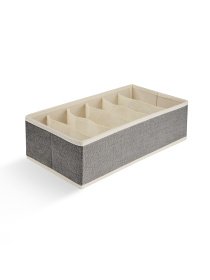 Органайзер для хранения на 6 секций светло-серый MBM HOME модель TH-09-06 LIGHT GRAY Фото