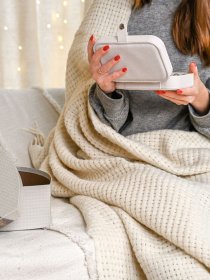 Органайзер для прикрас прямокутний MBM HOME модель FH-33 M WHITE Фото