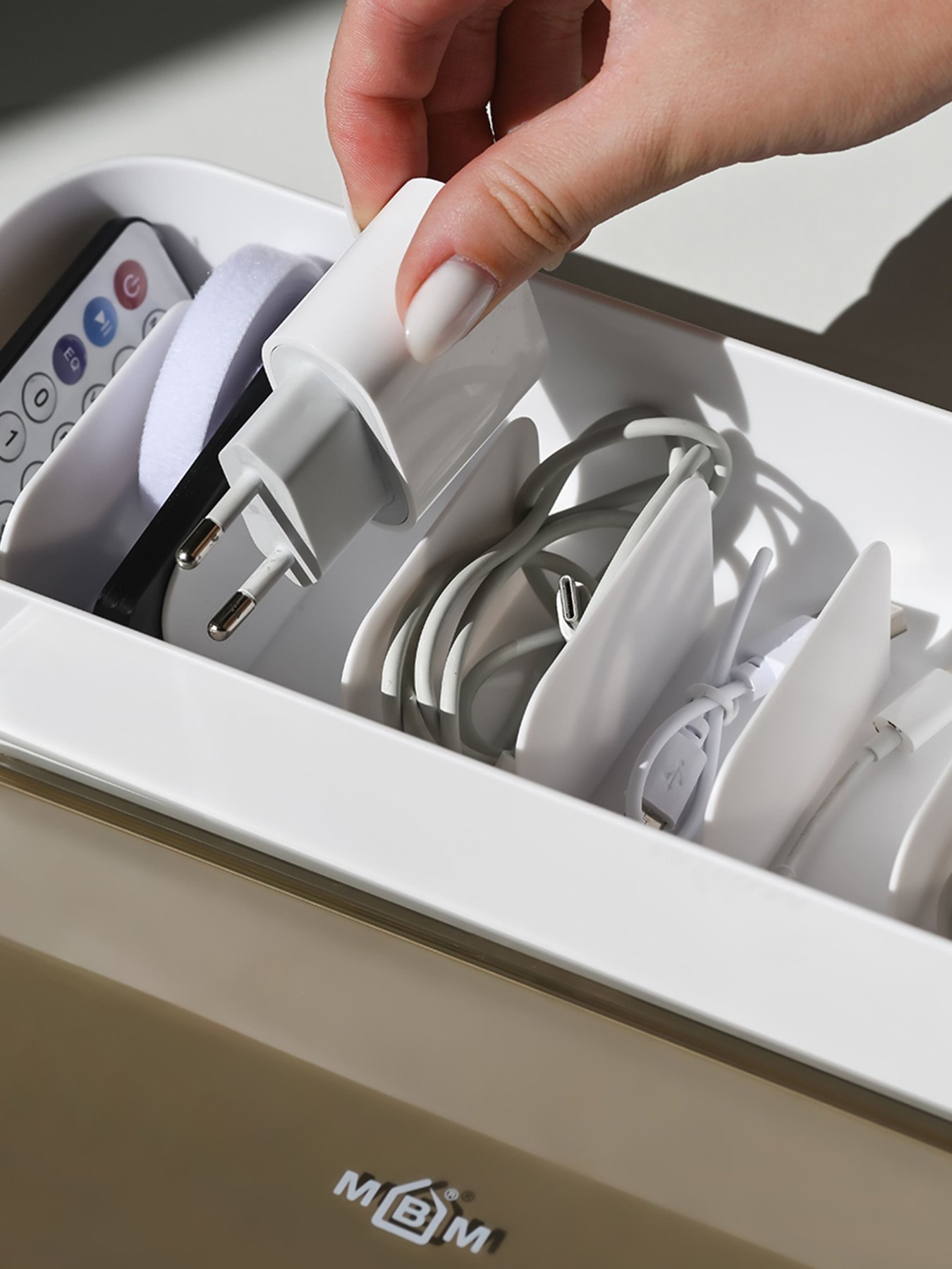 Органайзер для мелочей на 7 секций MBM HOME модель FH-34 WHITE/GRAY Фото