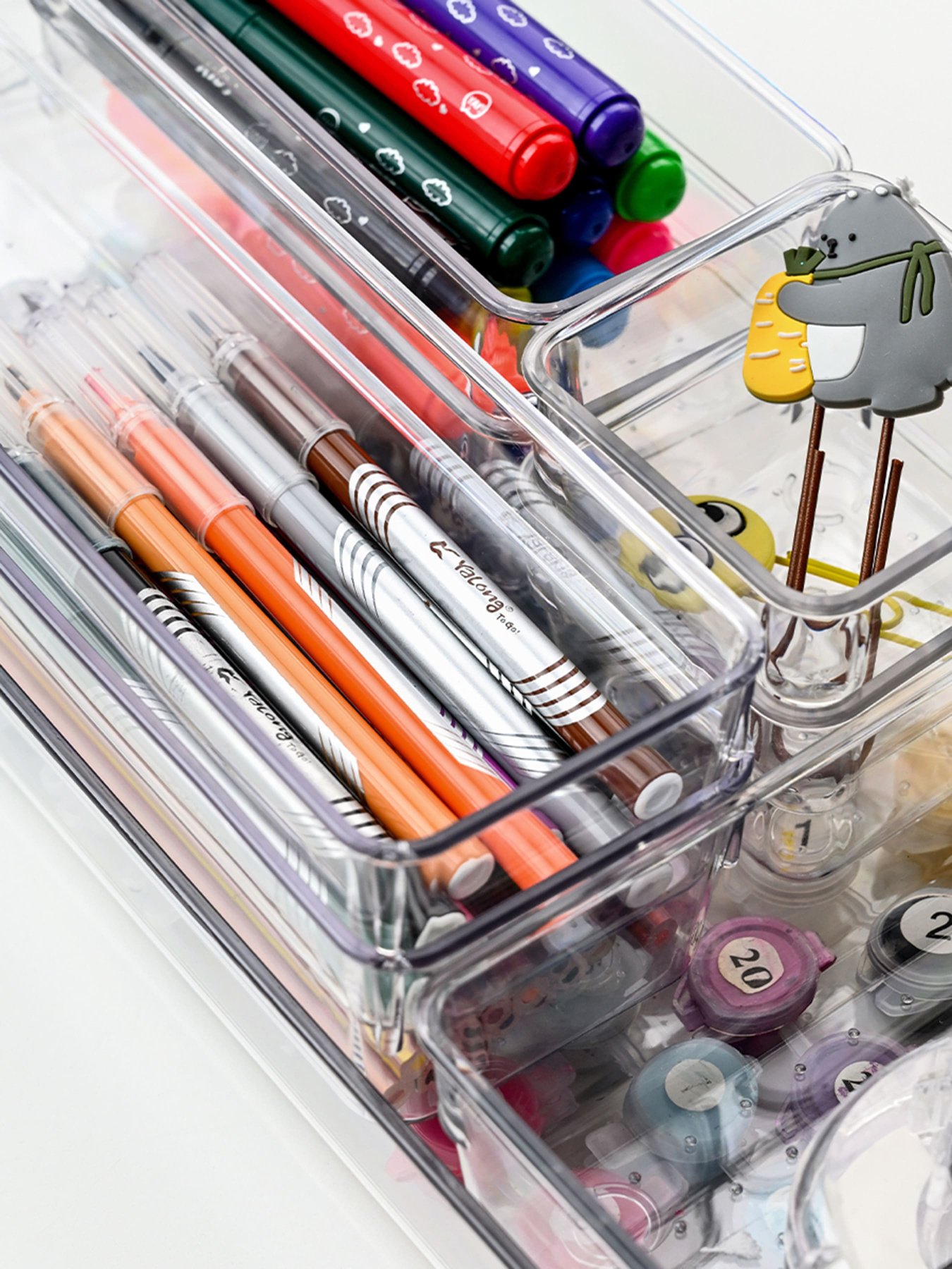 Органайзер для зберігання прямокутний прозорий Bloc MBM HOME модель FH-36 B T Фото