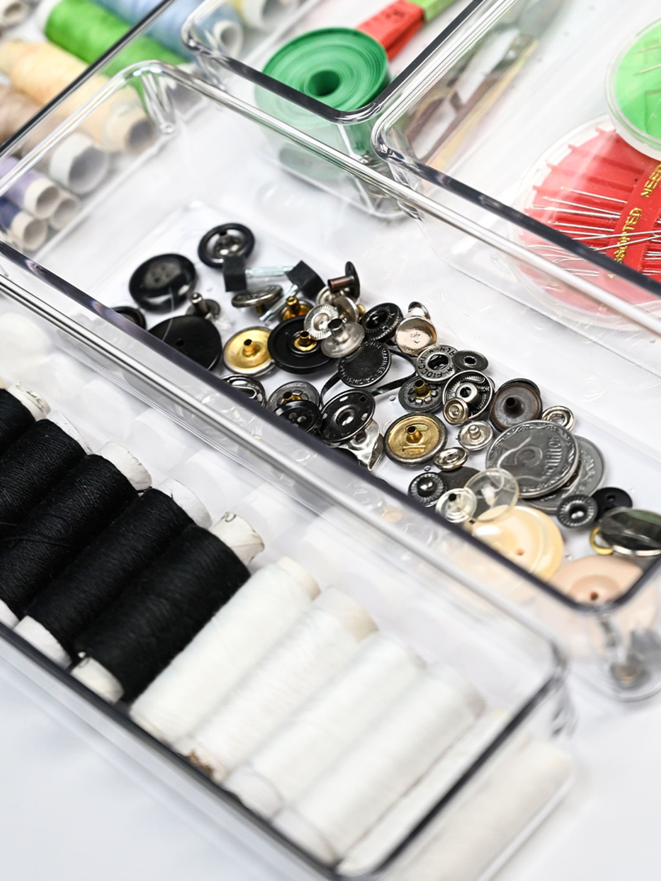 Органайзер для хранения прямоугольный прозрачный Bloc MBM MY HOME модель FH-36 C T Фото