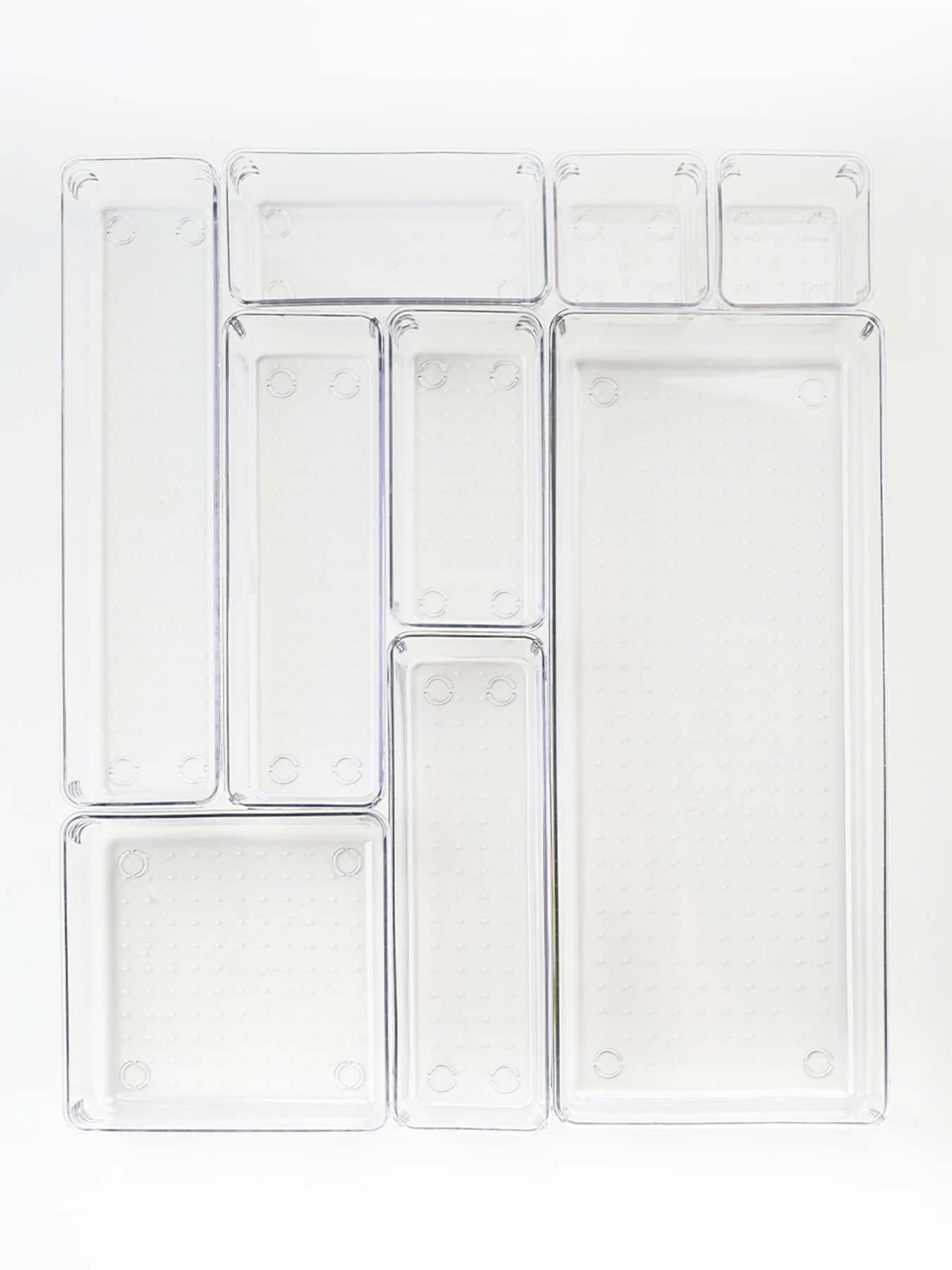 Органайзер для хранения прямоугольный прозрачный Bloc MBM MY HOME модель FH-36 C T Фото