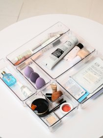 Органайзер для хранения квадратный прозрачный Bloc MBM MY HOME модель FH-36 D T Фото