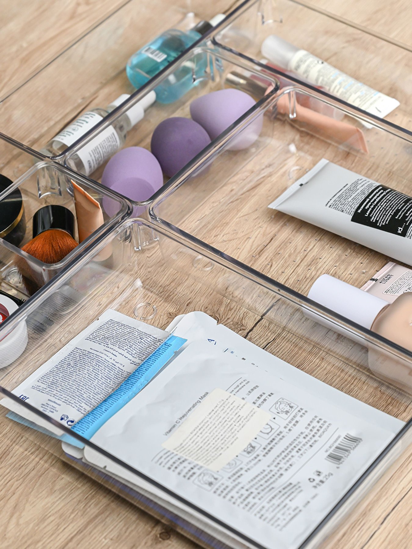 Органайзер для хранения прямоугольный прозрачный Bloc MBM MY HOME модель FH-36 F T Фото