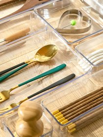 Органайзер для хранения прямоугольный прозрачный Bloc MBM MY HOME модель FH-36 F T Фото