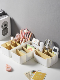 Органайзер для мелочей белый/дерево Scandinavia MBM MY HOME модель FH-41 WHITE/WOOD Фото