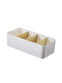 Органайзер для мелочей белый/дерево Scandinavia MBM MY HOME модель FH-41 WHITE/WOOD Фото