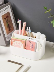 Органайзер для мелочей белый/дерево Scandinavia MBM MY HOME модель FH-43 WHITE/WOOD Фото