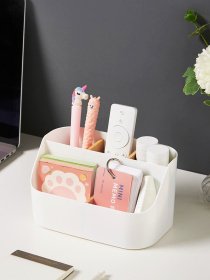 Органайзер для мелочей белый/дерево Scandinavia MBM HOME модель FH-43 WHITE/WOOD Фото