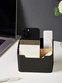 Органайзер для мелочей черный/дерево Scandinavia MBM MY HOME модель FH-46 BLACK/WOOD Фото