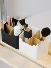 Органайзер для мелочей черный/дерево Scandinavia MBM HOME модель FH-47 BLACK/WOOD Фото