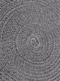 Корзина для зберігання з ручками сіра з білим MBM HOME модель TH-15 GRAY/WHITE Фото