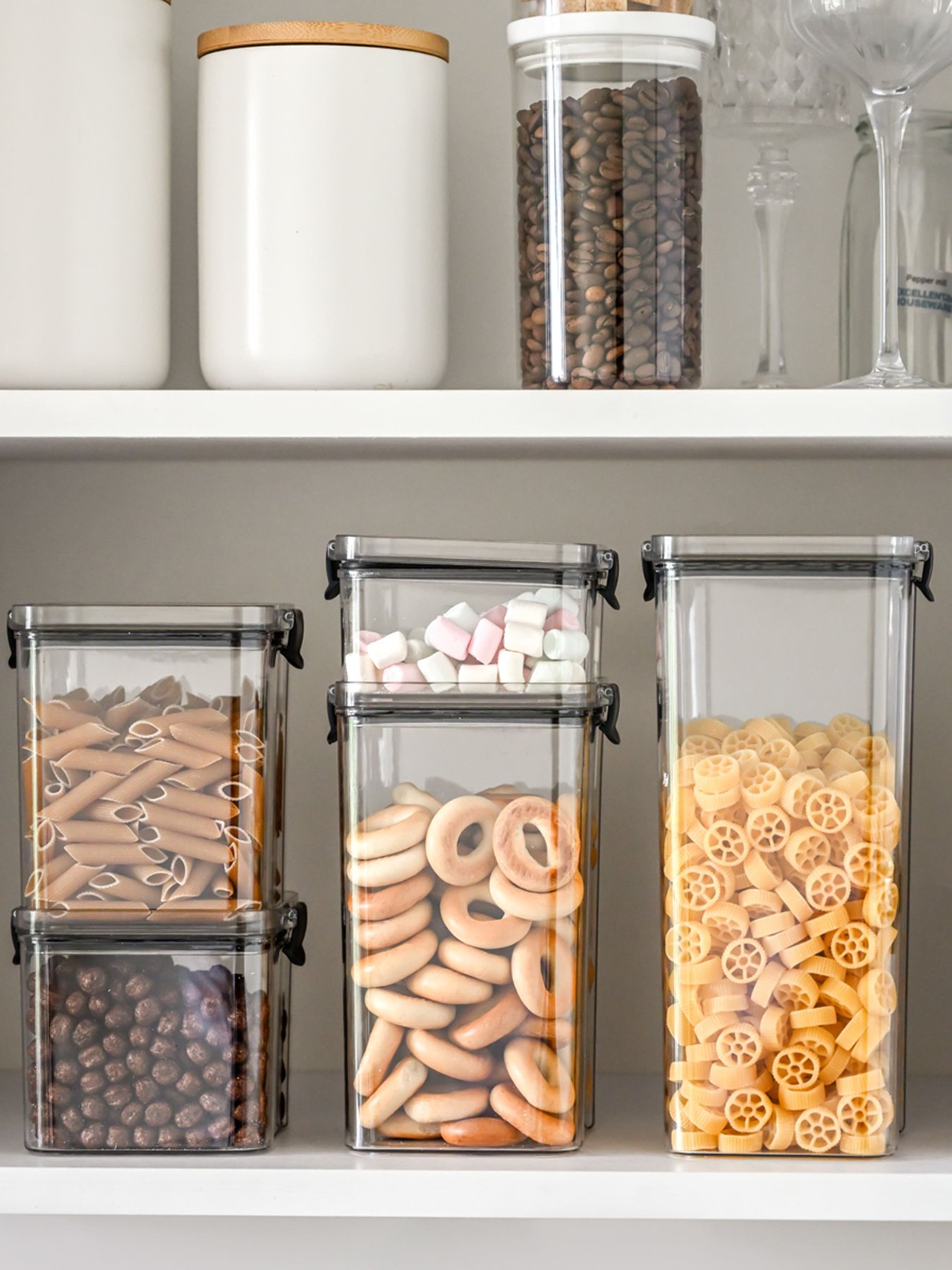 Емкость для хранения прямоугольная пластиковая прозрачная Zerno MBM MY HOME модель KP-88 L T Фото