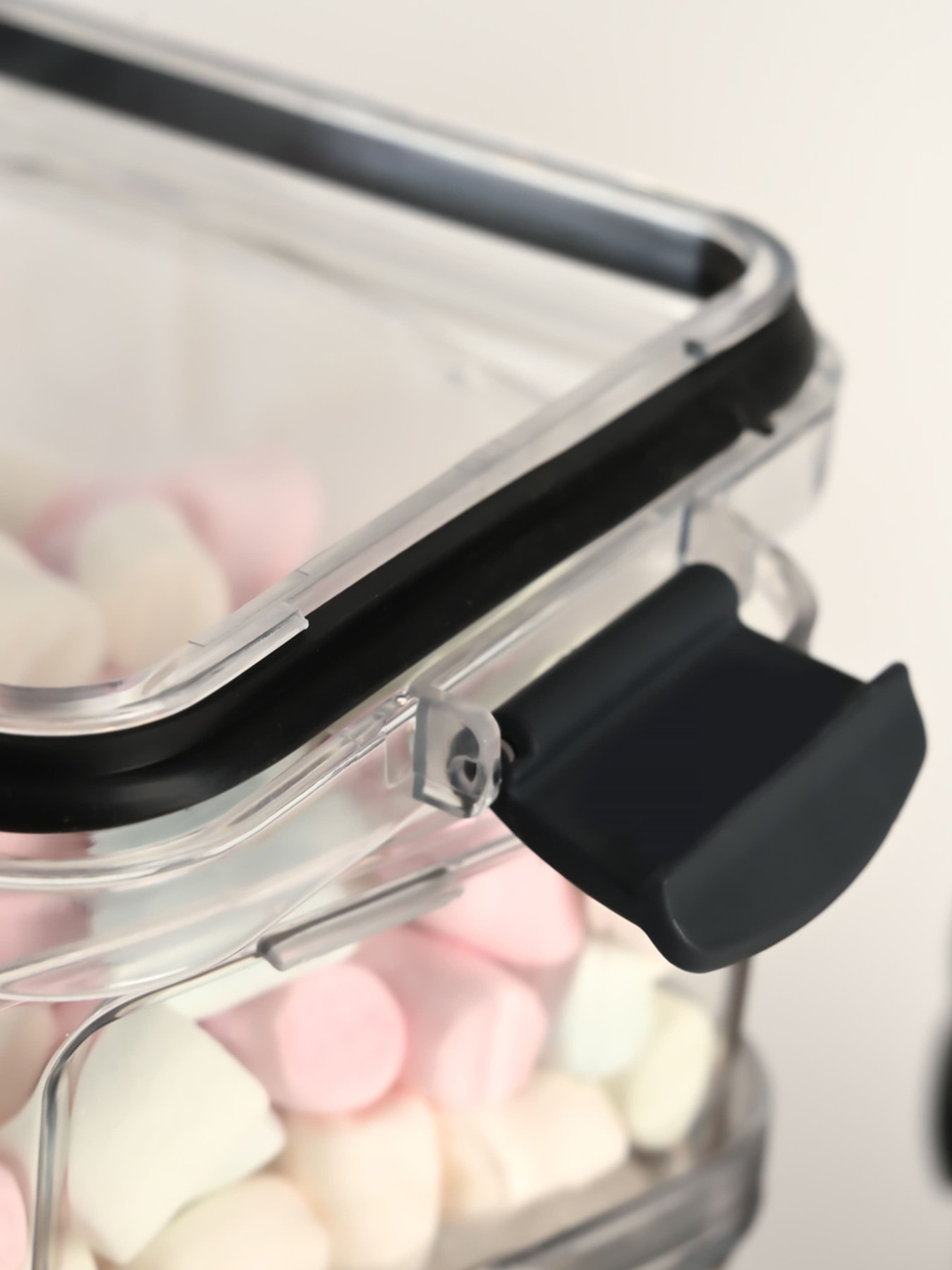 Ємність для зберігання прямокутна пластикова прозора Zerno MBM HOME модель KP-88 L T Фото